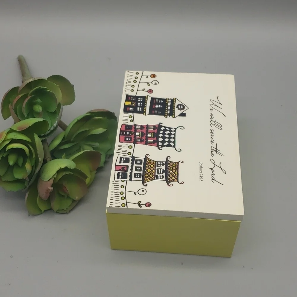 Scripture keepsake or jewelry box